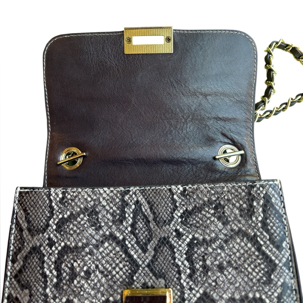 J. McLaughlin Maeve Python Snakeskin Embossed Sho… - image 11